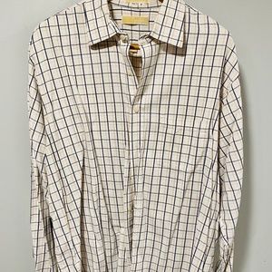 Michael Kors Striped Button Down Shirt